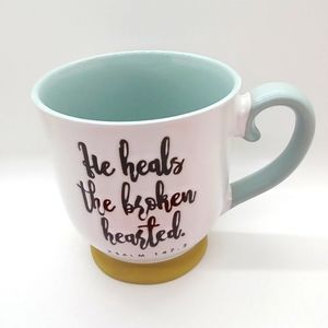 Scripture double sided cup